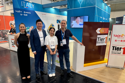 Taoistic Solar Triumphs at Intersolar Europe in München